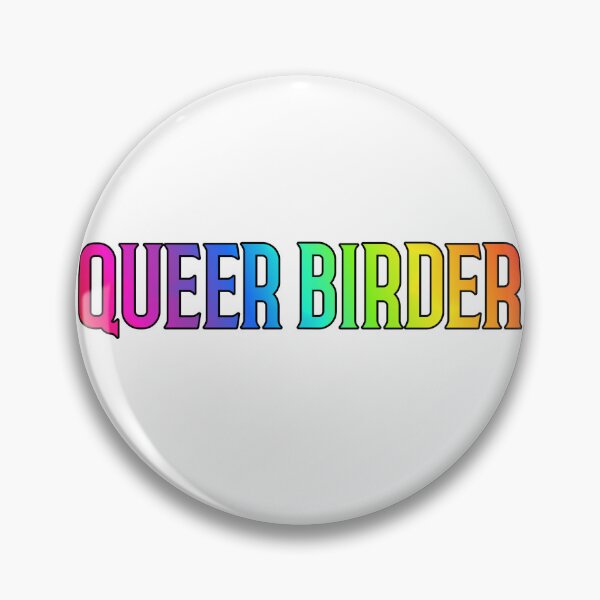 Artikelvorschau, Queer Birder Rainbow entworfen und verkauft von GeoGoose.