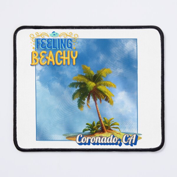 Item preview, Feeling Beachy – Coronado CA Palm Tree Shirt | California Coastal Summer Vibes designed and sold by DonnaRaine.