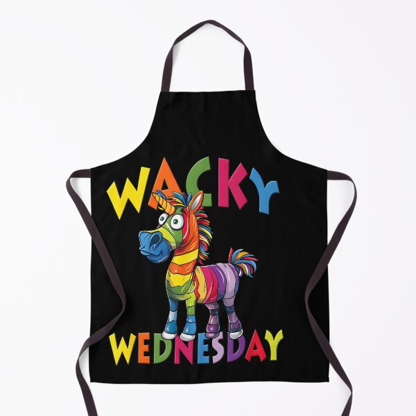 Item preview, Wacky Wednesday Rainbow Zebra designed and sold by HUTEND.