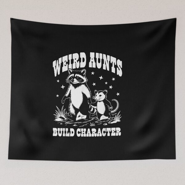 Item preview, Weird Aunts Build Character Graphic Design designed and sold by HUTEND.