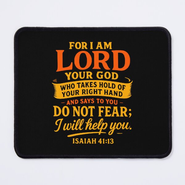 Item preview, Isaiah 41:13 Do Not Fear I Will Help You designed and sold by plushism.