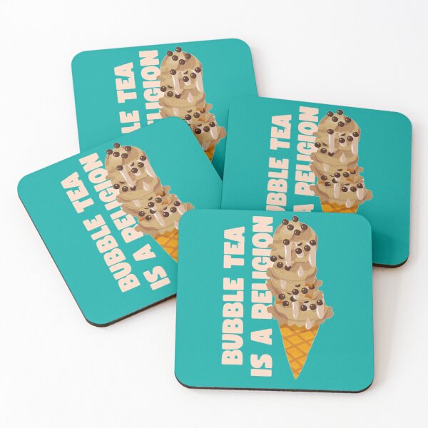 Item preview, Bubble Tea Is A Religion – Boba Ice Cream Design designed and sold by liveinbeauty.