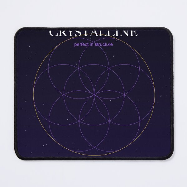 Item preview, Crystalline Dark Aesthetic Art Print designed and sold by NocturnalGoods.