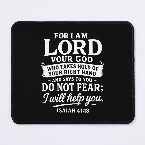Item preview, Isaiah 41:13 Do Not Fear I Will Help You designed and sold by plushism.