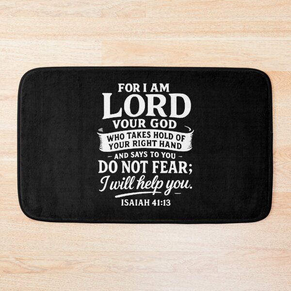 Item preview, Isaiah 41:13 Do Not Fear I Will Help You designed and sold by plushism.