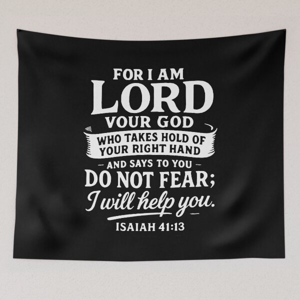 Item preview, Isaiah 41:13 Do Not Fear I Will Help You designed and sold by plushism.