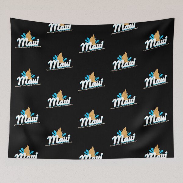 Item preview, Maui Where the Sand Ends Up Funny Maui designed and sold by Sachie's Studio.