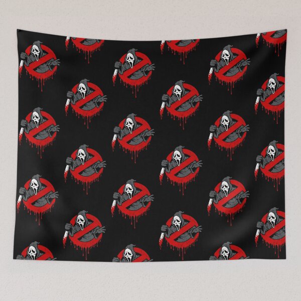 Item preview, dead ghostface killer scary movie ghostbusters designed and sold by Blck-Acid-Devil.