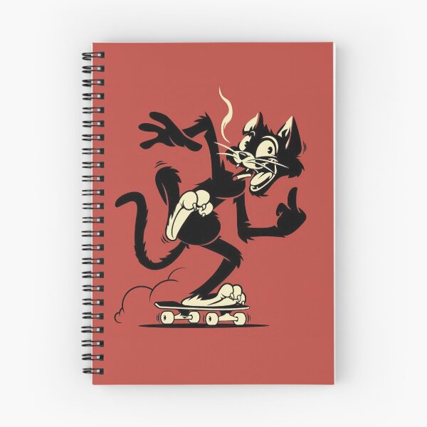 Item preview, Black Cat Flipping a Bird designed and sold by MorningFive.