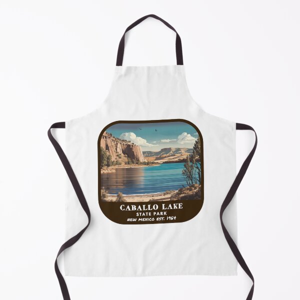 Item preview, Vintage Caballo Lake State Park (New Mexico) designed and sold by RabbitK.