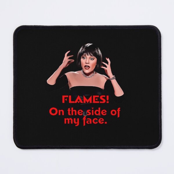 Item preview, Flames On The Side Of My Face - Clue - Mrs. White designed and sold by hakimhl.