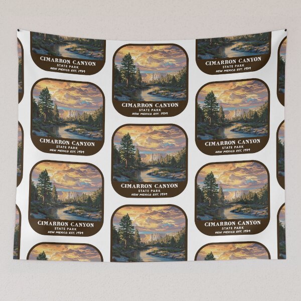Item preview, Vintage Cimarron Canyon State Park (New Mexico) designed and sold by RabbitK.