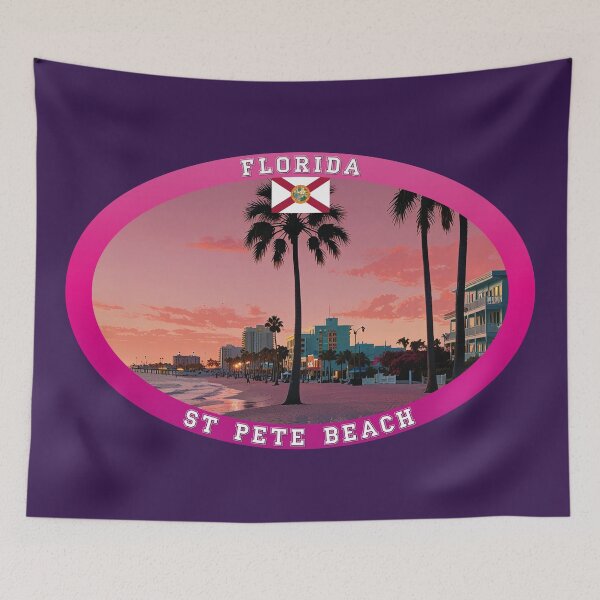 Item preview, St Pete Beach Florida Travel designed and sold by Thistle-TShop.