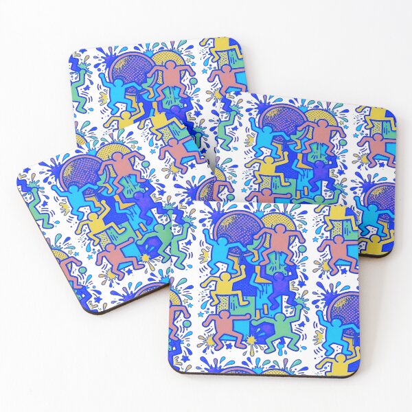 Item preview, Neon Glow Rhythm – Joyful Figures Explosion designed and sold by Arte Cartoon From TagTeam Group.