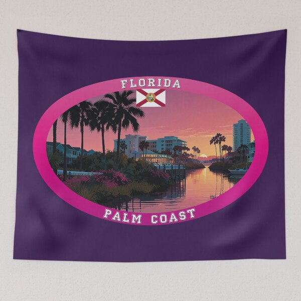 Item preview, Palm Coast Florida Travel designed and sold by Thistle-TShop.