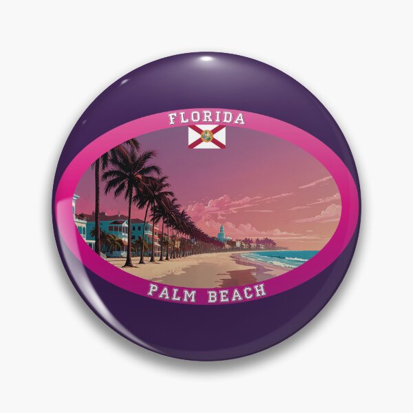 Item preview, Palm Beach Florida Travel designed and sold by Thistle-TShop.