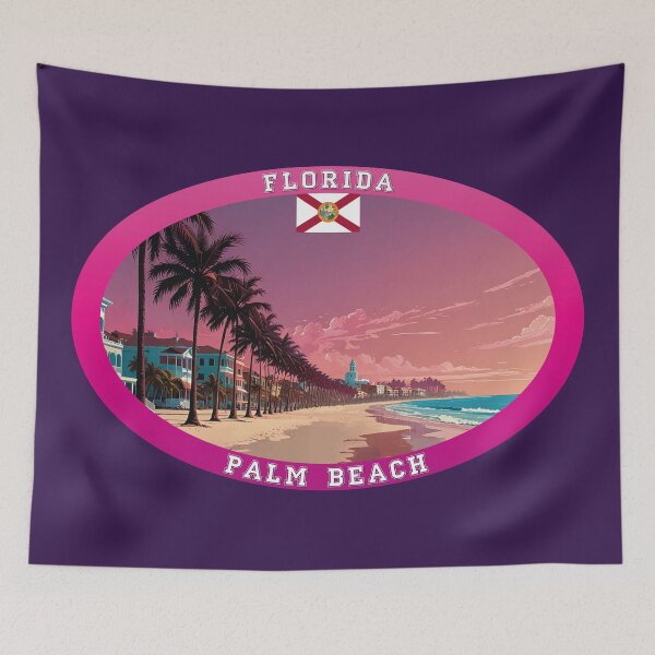 Item preview, Palm Beach Florida Travel designed and sold by Thistle-TShop.