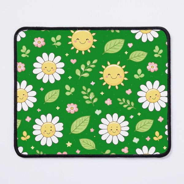 Item preview, Nature and Flowers Kawaii Pattern designed and sold by Arte Cartoon From TagTeam Group.