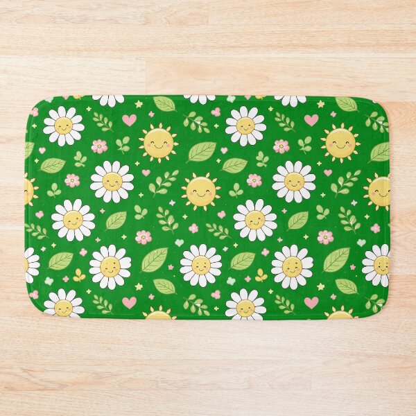 Item preview, Nature and Flowers Kawaii Pattern designed and sold by Arte Cartoon From TagTeam Group.