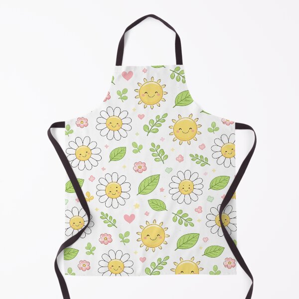 Item preview, Nature and Flowers Kawaii Pattern designed and sold by Arte Cartoon From TagTeam Group.