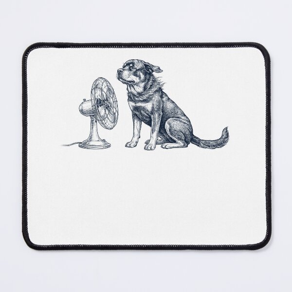 Item preview, Vintage Rottweiler With Fan Dog Mom Dad designed and sold by DoodleTortle.