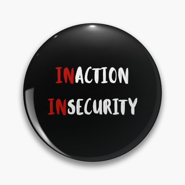 Item preview, Action Results in Security – Bold Mindset & Self-Discipline Motivational Quote designed and sold by ipot.