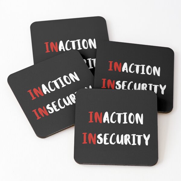 Item preview, Action Results in Security – Bold Mindset & Self-Discipline Motivational Quote designed and sold by ipot.