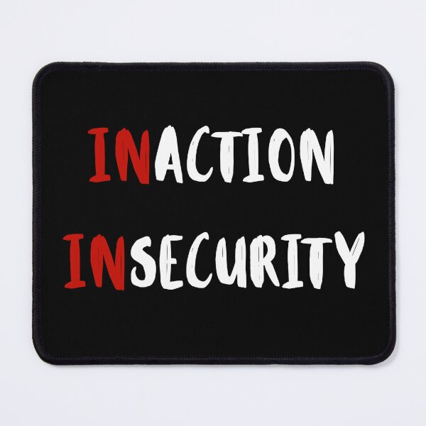 Item preview, Action Results in Security – Bold Mindset & Self-Discipline Motivational Quote designed and sold by ipot.