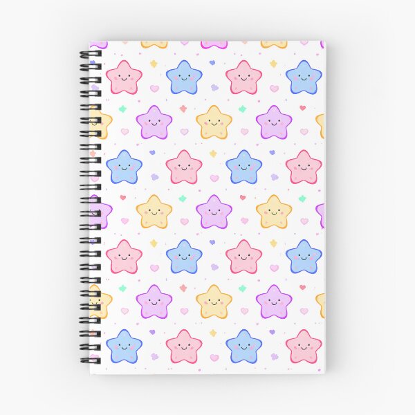 Item preview, Kawaii Stars Pattern Smiling Face designed and sold by Arte Cartoon From TagTeam Group.
