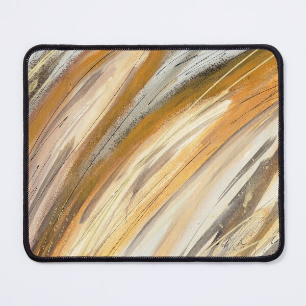 Item preview, Yellow and gold abstract art designed and sold by The Blue Window.