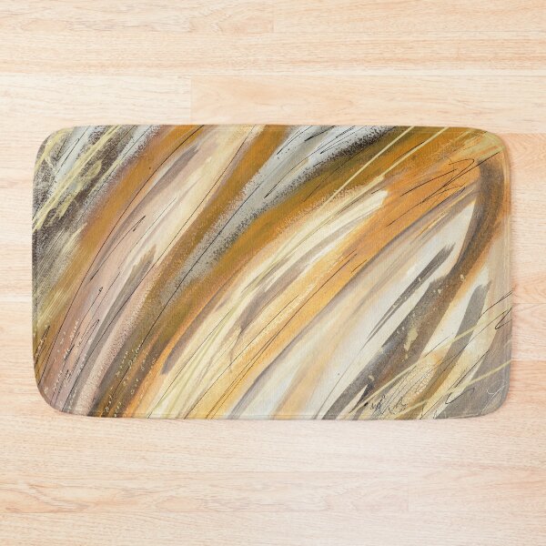 Item preview, Yellow and gold abstract art designed and sold by The Blue Window.