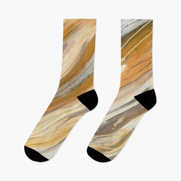 Item preview, Yellow and gold abstract art designed and sold by The Blue Window.