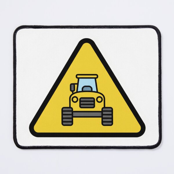 Item preview, Bulldozer Crossing Sign designed and sold by 4AGift.