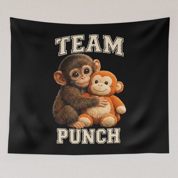 Item preview, Baby Monkey Punch Team Punch designed and sold by thesuperpm.