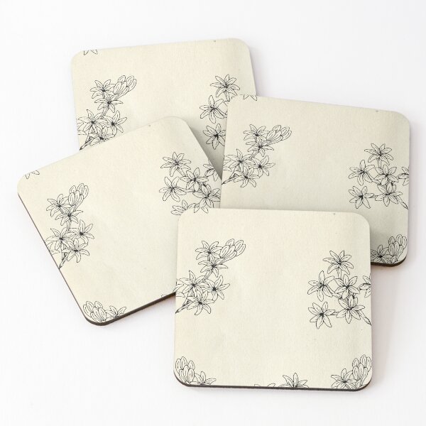 Item preview, Sketched Flowers designed and sold by LillieLane.