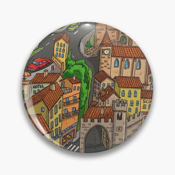 Item preview, City Life Hand Writing Kids Cartoon designed and sold by Arte Cartoon From TagTeam Group.