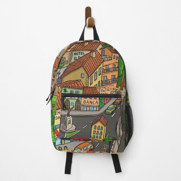 Item preview, City Life Hand Writing Kids Cartoon designed and sold by Arte Cartoon From TagTeam Group.