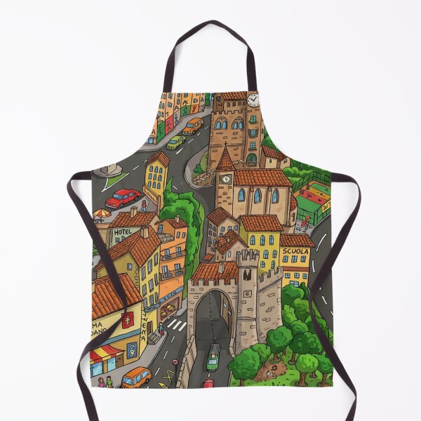 Item preview, City Life Hand Writing Kids Cartoon designed and sold by Arte Cartoon From TagTeam Group.