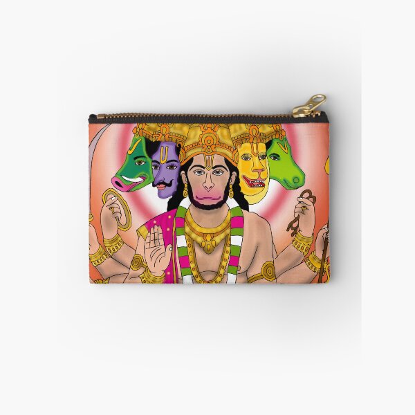 Item preview, Divine Hanuman Spiritual Artwork – Symbol of Faith and Courage designed and sold by Harshit_Digital_Arts.