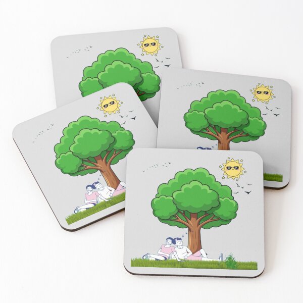 Item preview, Peaceful Summer Vibes – Relax Under the Tree designed and sold by SumeetCreativeArt.