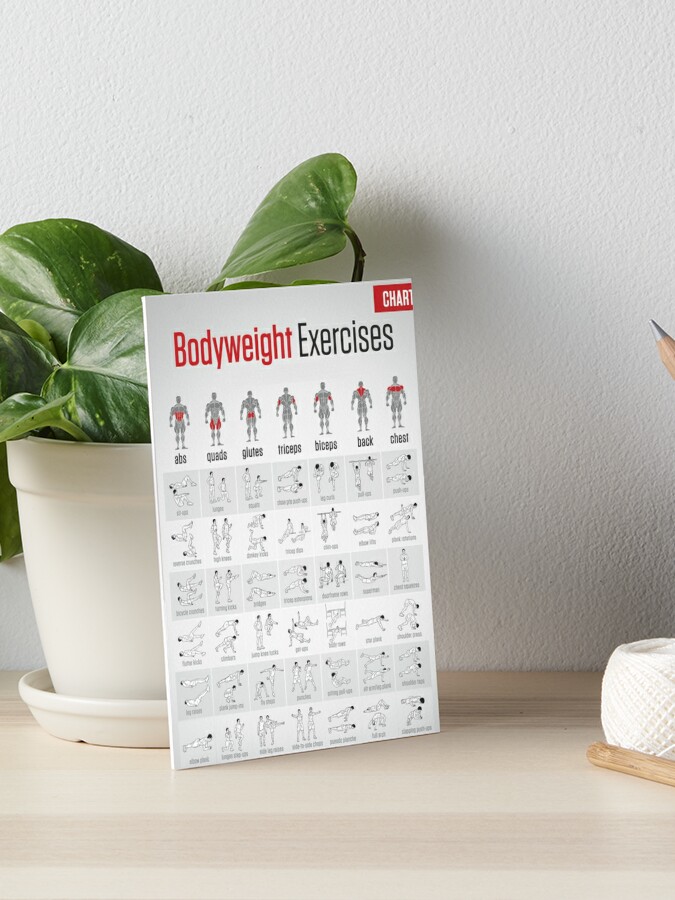 Printable Tricep Exercise Chart