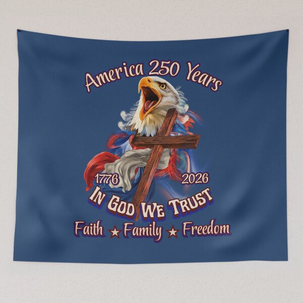 Item preview,  America 250 (In God We Trust) designed and sold by Tripp Art Studio.