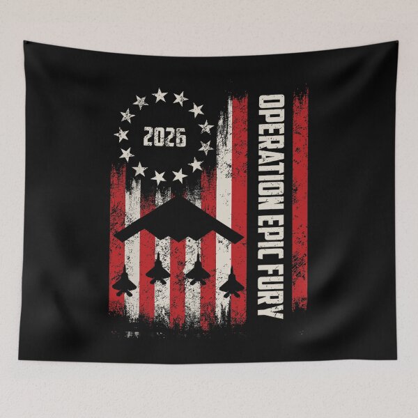 Item preview, Operation Epic Fury American Flag designed and sold by thesuperpm.