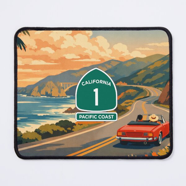 Item preview, California Highway 1 designed and sold by -Koleidescope.