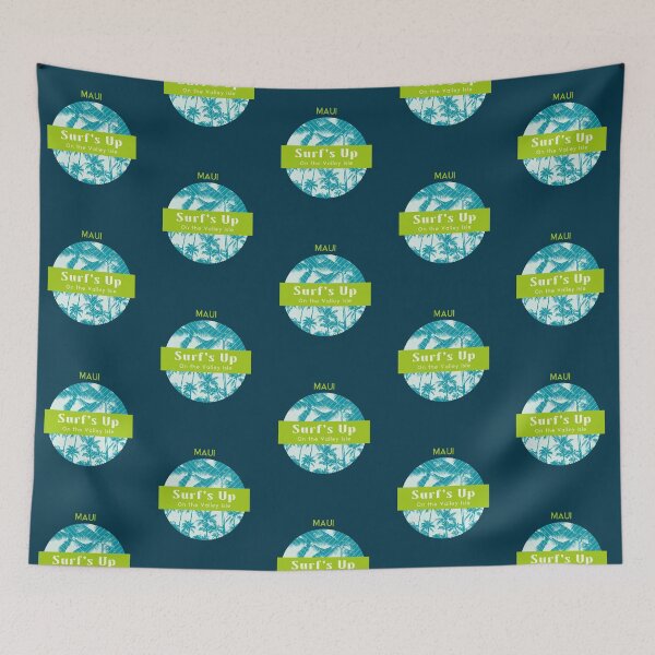 Item preview, Maui Surf's Up El divertido Maui designed and sold by Sachie's Studio.