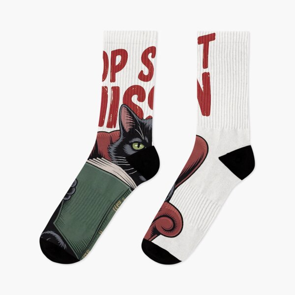Item preview, Funny Black Cat Top Secret Mission Control Humans designed and sold by IvoryArtDesign.