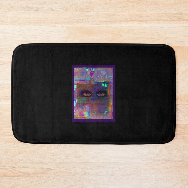 Item preview, Glitchy Eyes Dark Purple Background  designed and sold by CreativeGenWhat.