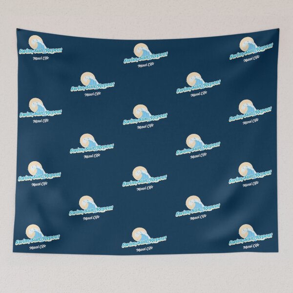 Item preview, Swim, Sun, Repeat Maui Life Funny Maui designed and sold by Sachie's Studio.