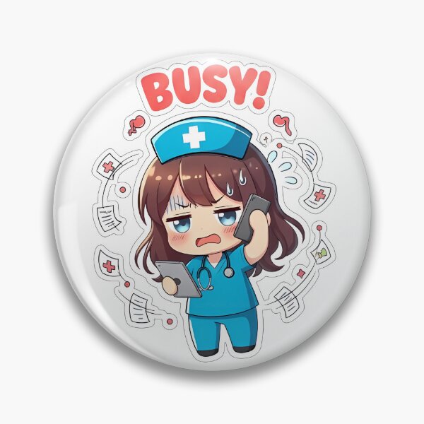 Item preview, Original Chibi Nurse 3.0 - Busy designed and sold by Chibi-Planet.