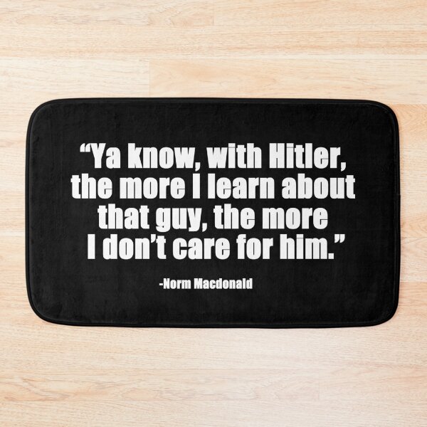 Item preview, Norm Macdonald on Hitler designed and sold by Allen Peterson.